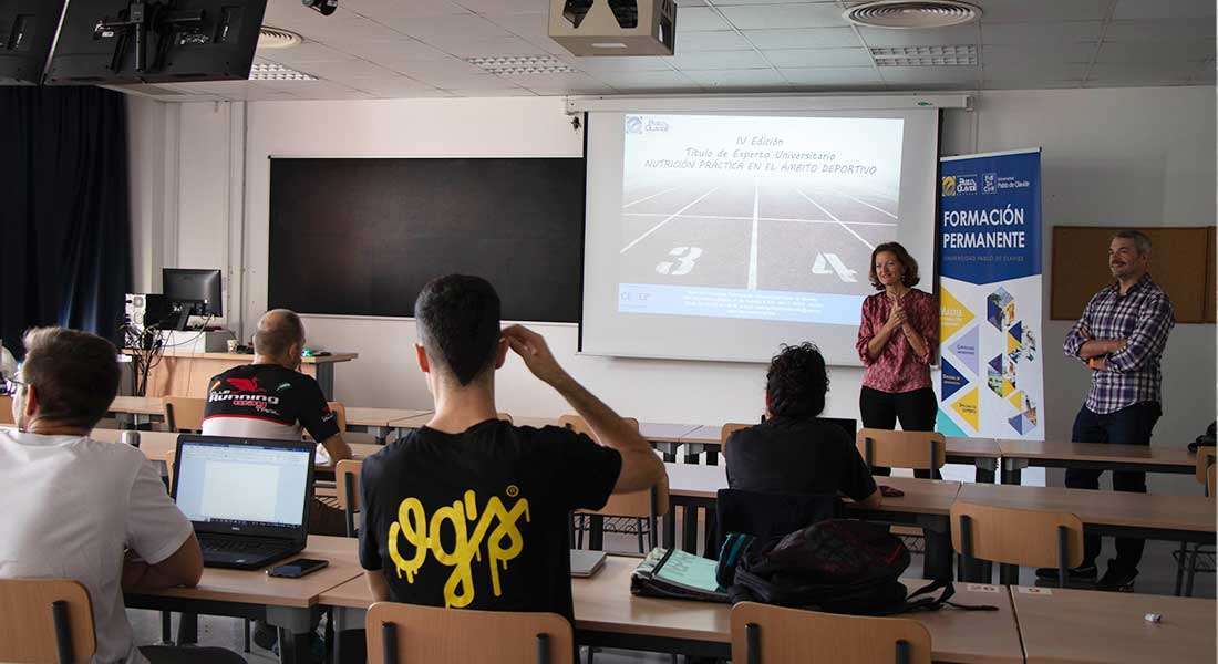 Comienza en la UPO el título de experto en nutrición práctica en ámbito deportivo
