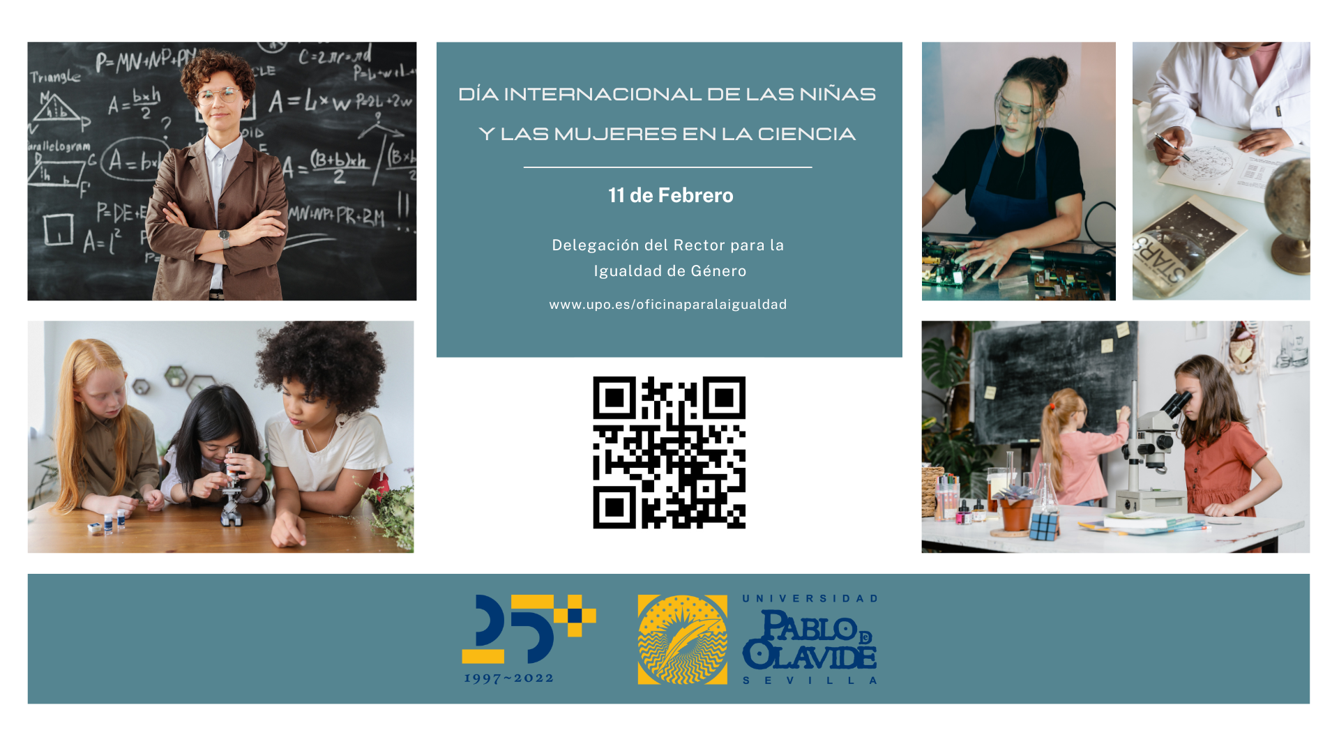 La UPO celebra el Día Internacional de las Niñas y las Mujeres en la Ciencia con un amplio programa de actividades