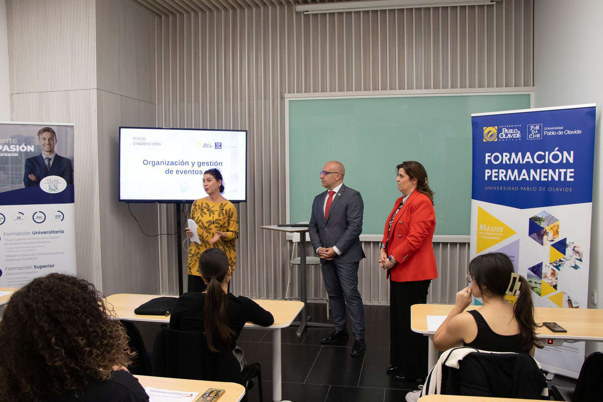 La Universidad Pablo de Olavide y la Escuela Superior de Hostelería de Sevilla inician una microcredencial conjunta sobre gestión de eventos