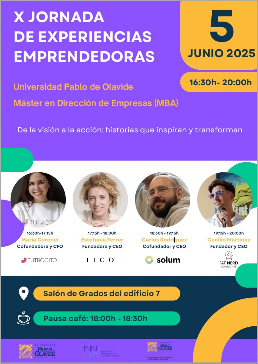 X Jornada de Experiencias Emprendedoras