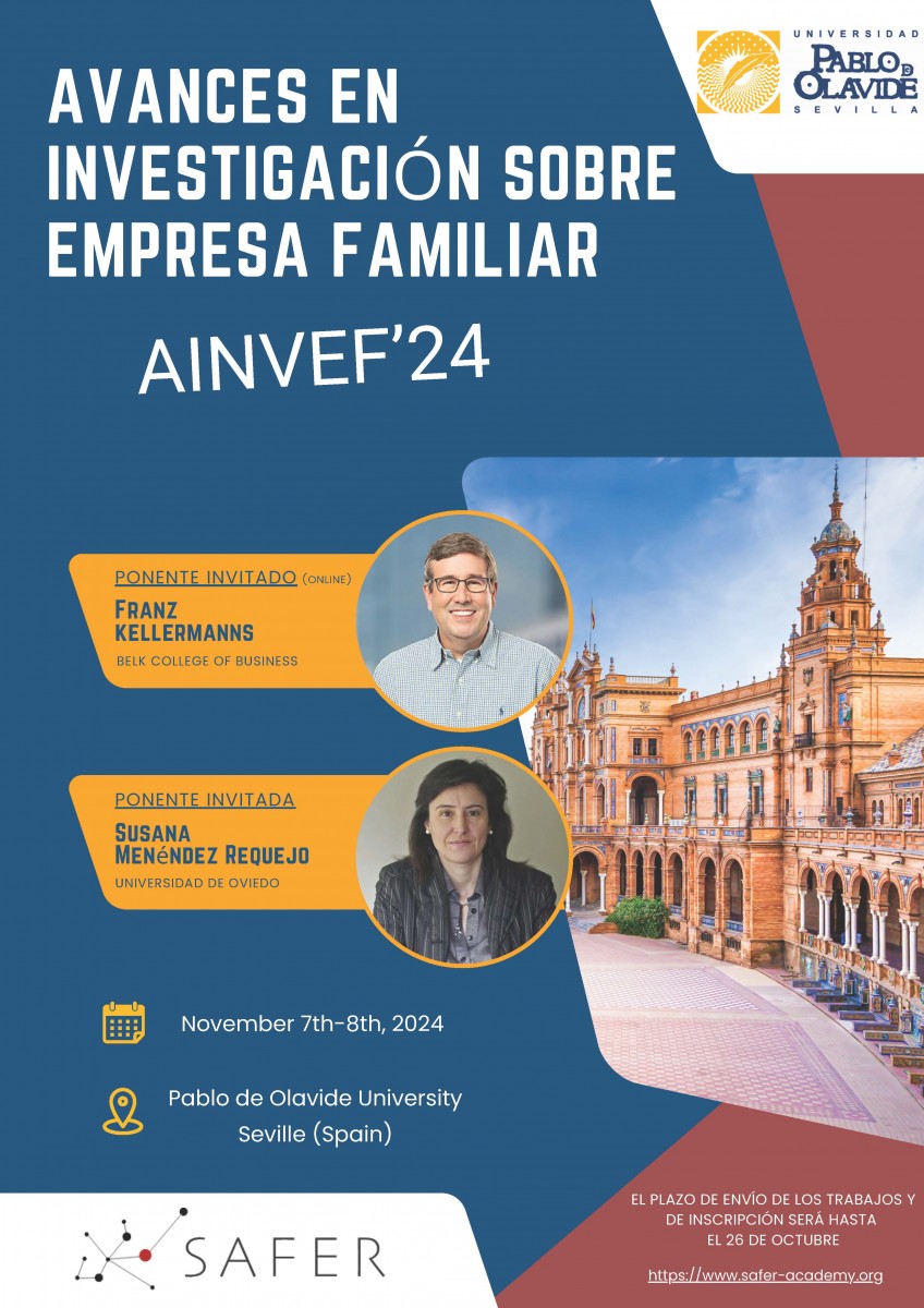 Jornadas Avances en la Investigación sobre Empresa Familiar (AINVEF) 2024