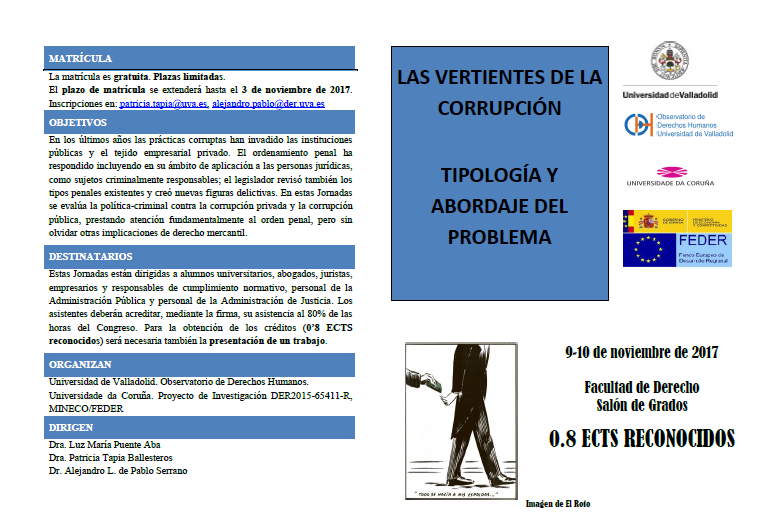 2017 Las vertientes de la corrupción. Tipología y abordaje del problema