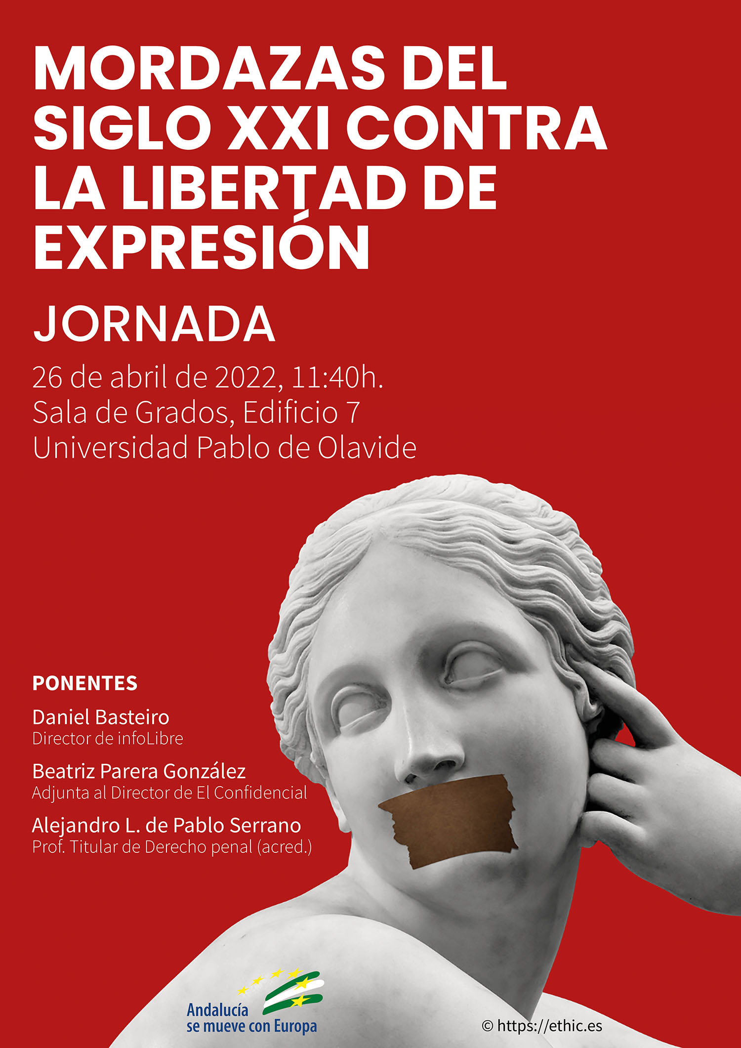Jornadas Mordazas Cartel 26 abril 2022