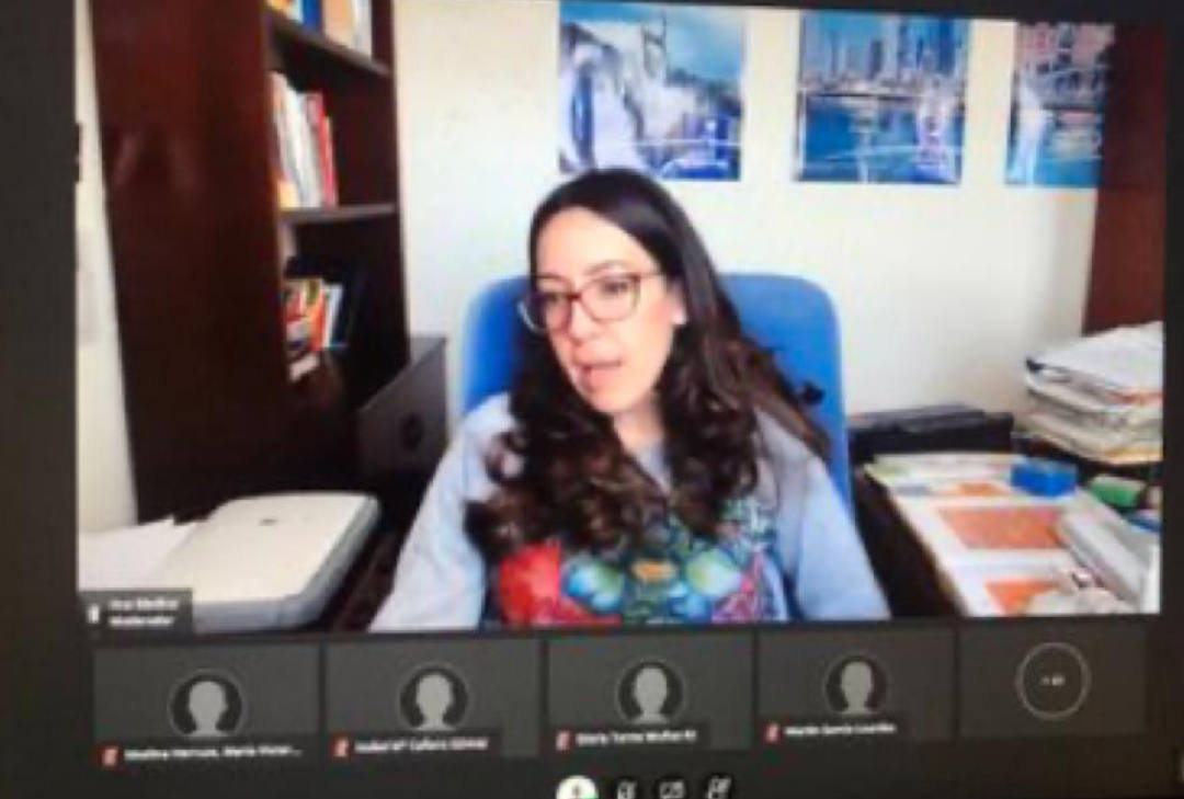 Ana Medina en curso online del CEP de Córdoba