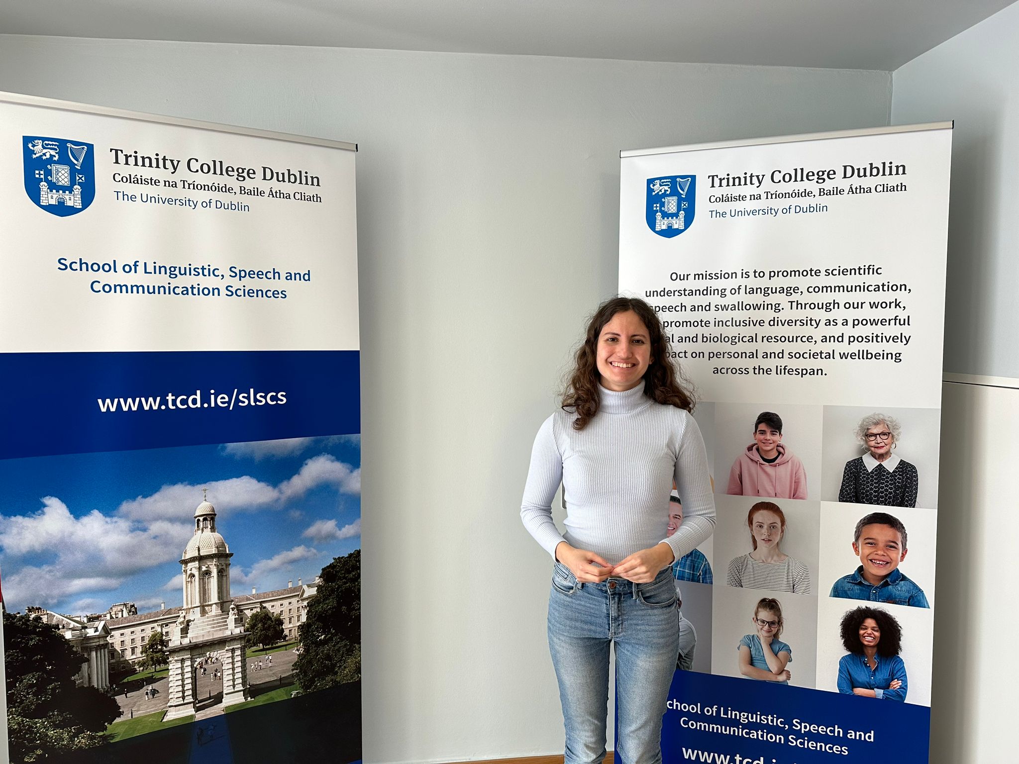 Desirée Avilés realiza dos estancias de investigación en Trinity College Dublin