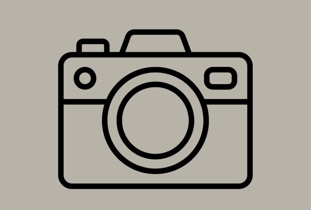 Pictograma de una cámara de fotos