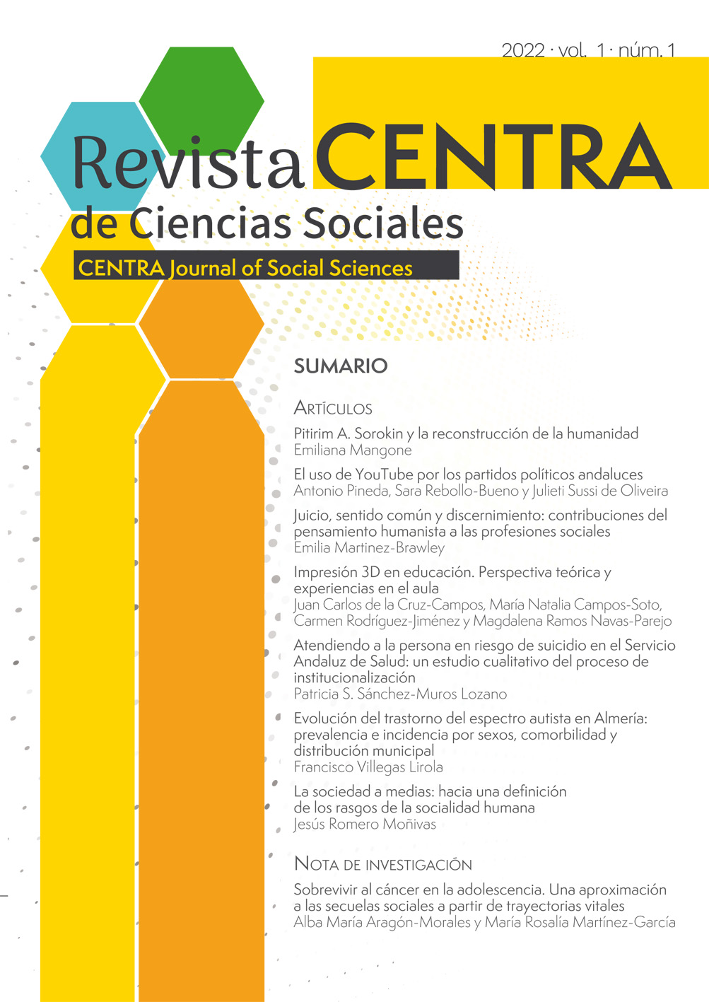 RevistaCentraCS_2022_vol01_num01_CUBIERTA_CAST.indd