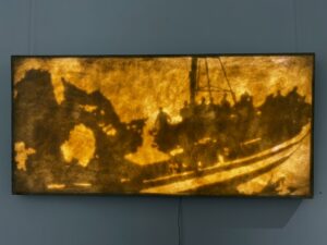 "Traíña". Caja de luz. Jordi Garza Ramos