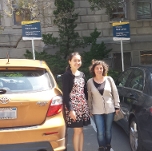 Prof. S. Calero and Katie are choosing parking for 2020 (Berkeley, 2014)