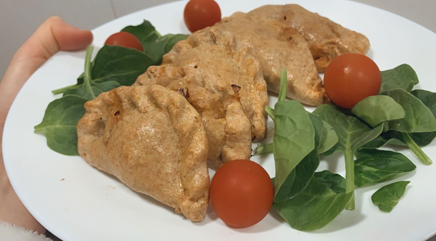 Empanadillas de espelta integral al horno