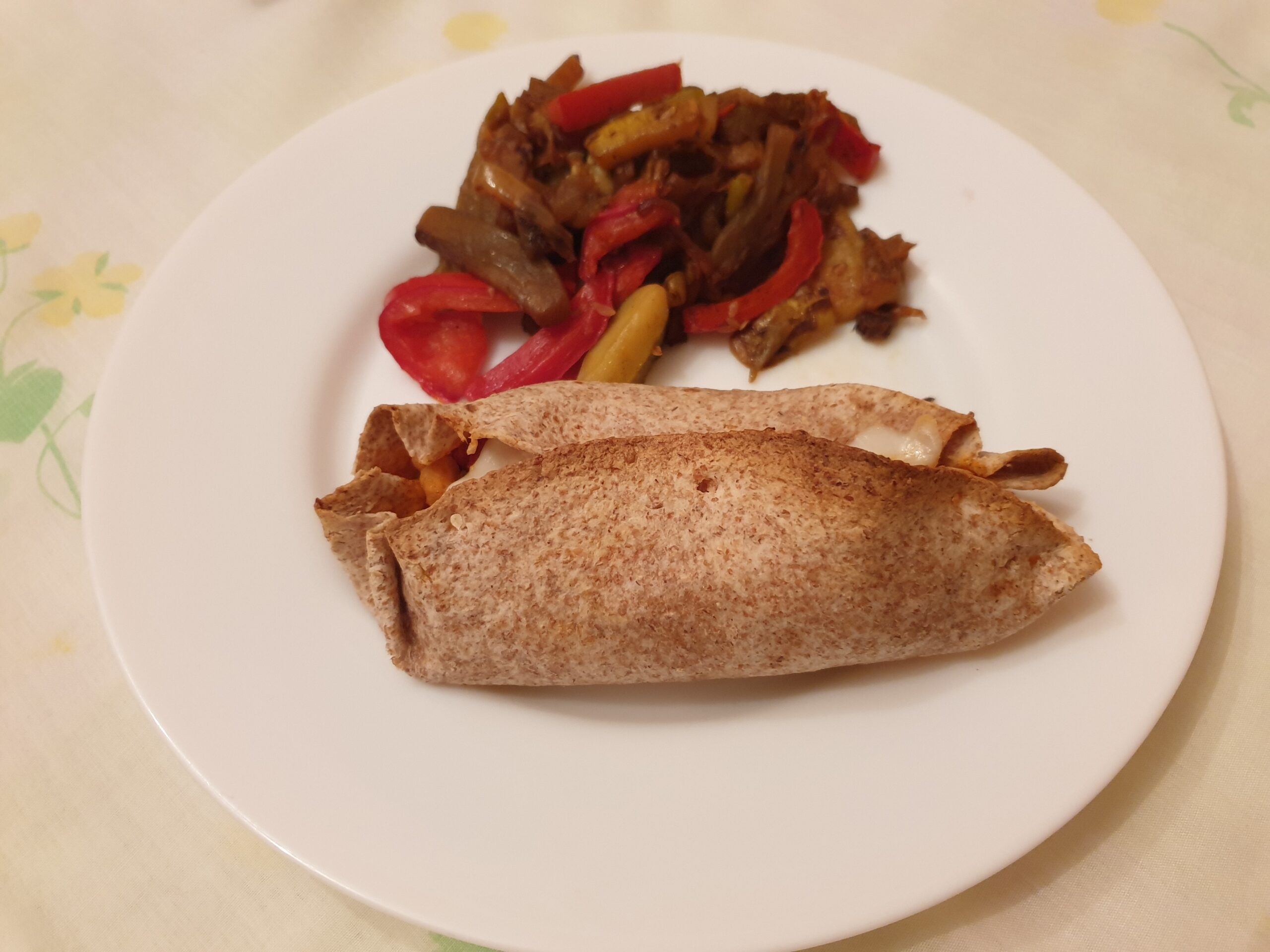 Burritos de soja y queso