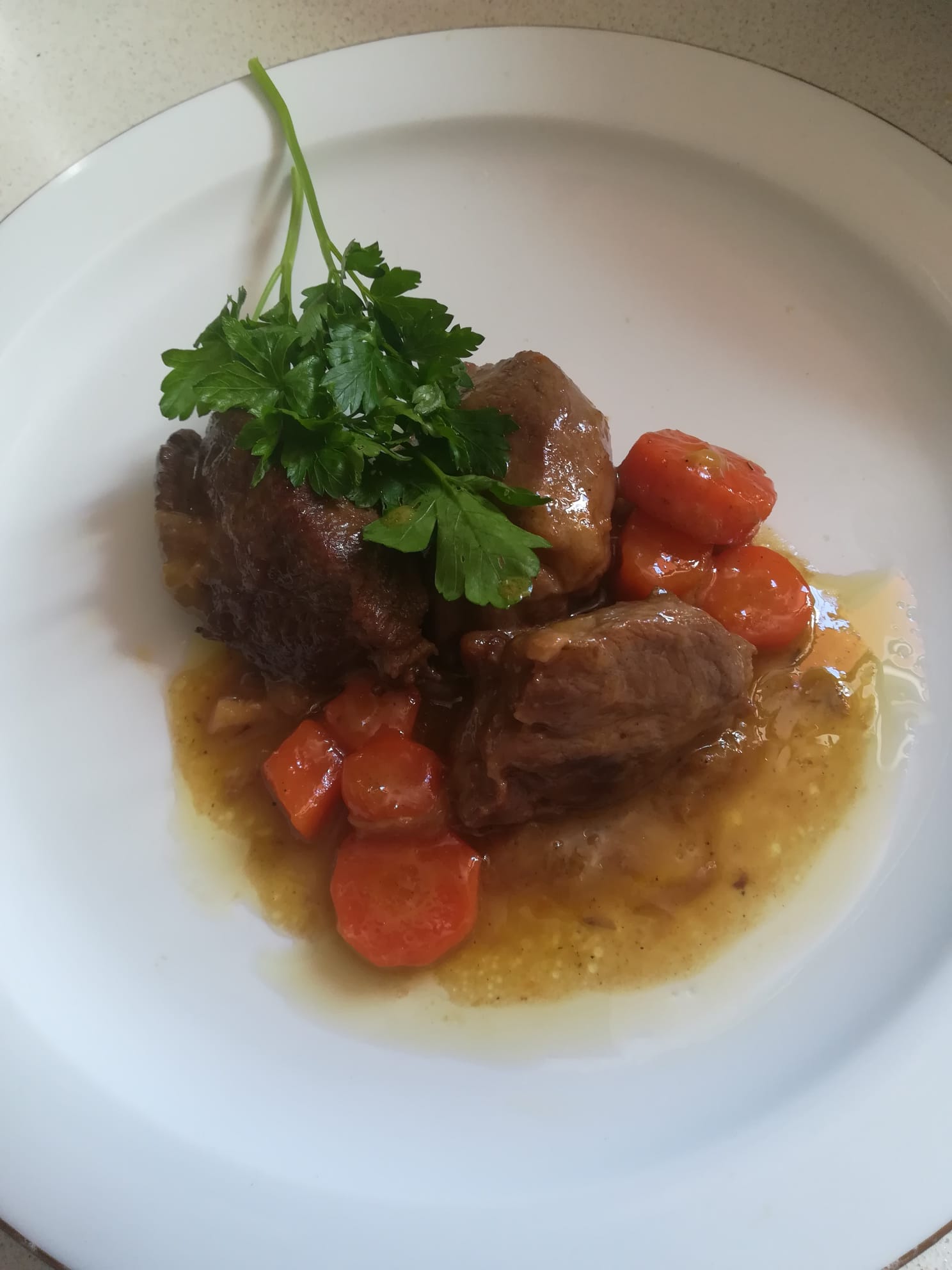 Carrillada en salsa