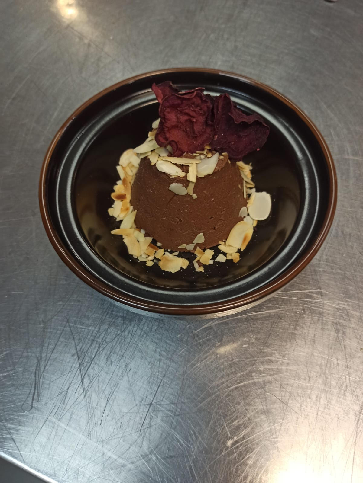 Mousse de chocolate vegano