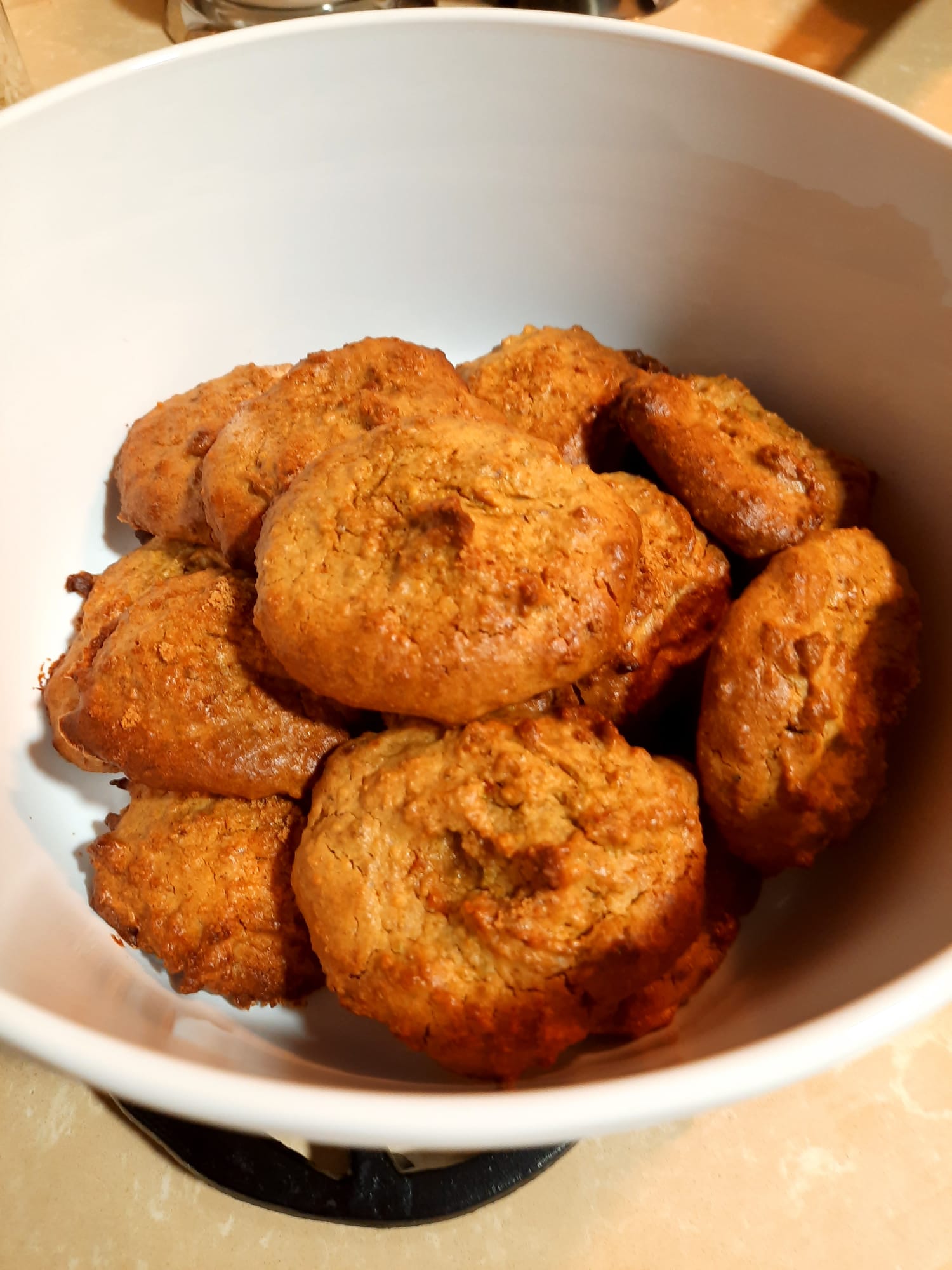 Galletas de pistacho.