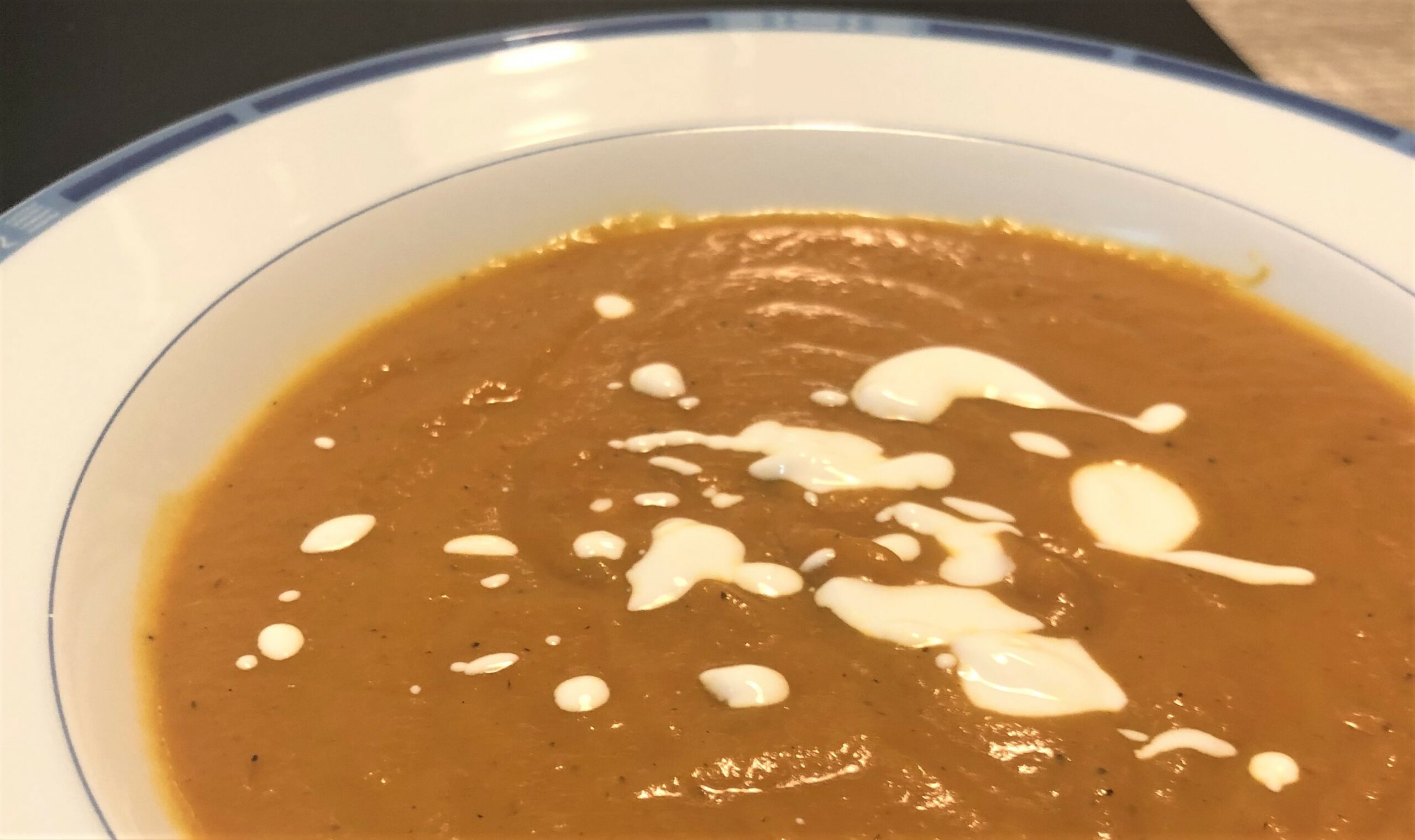 Crema de Zanahoria, Zumo de Naranja y Yogur