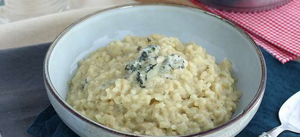 Rissoto con roquefort