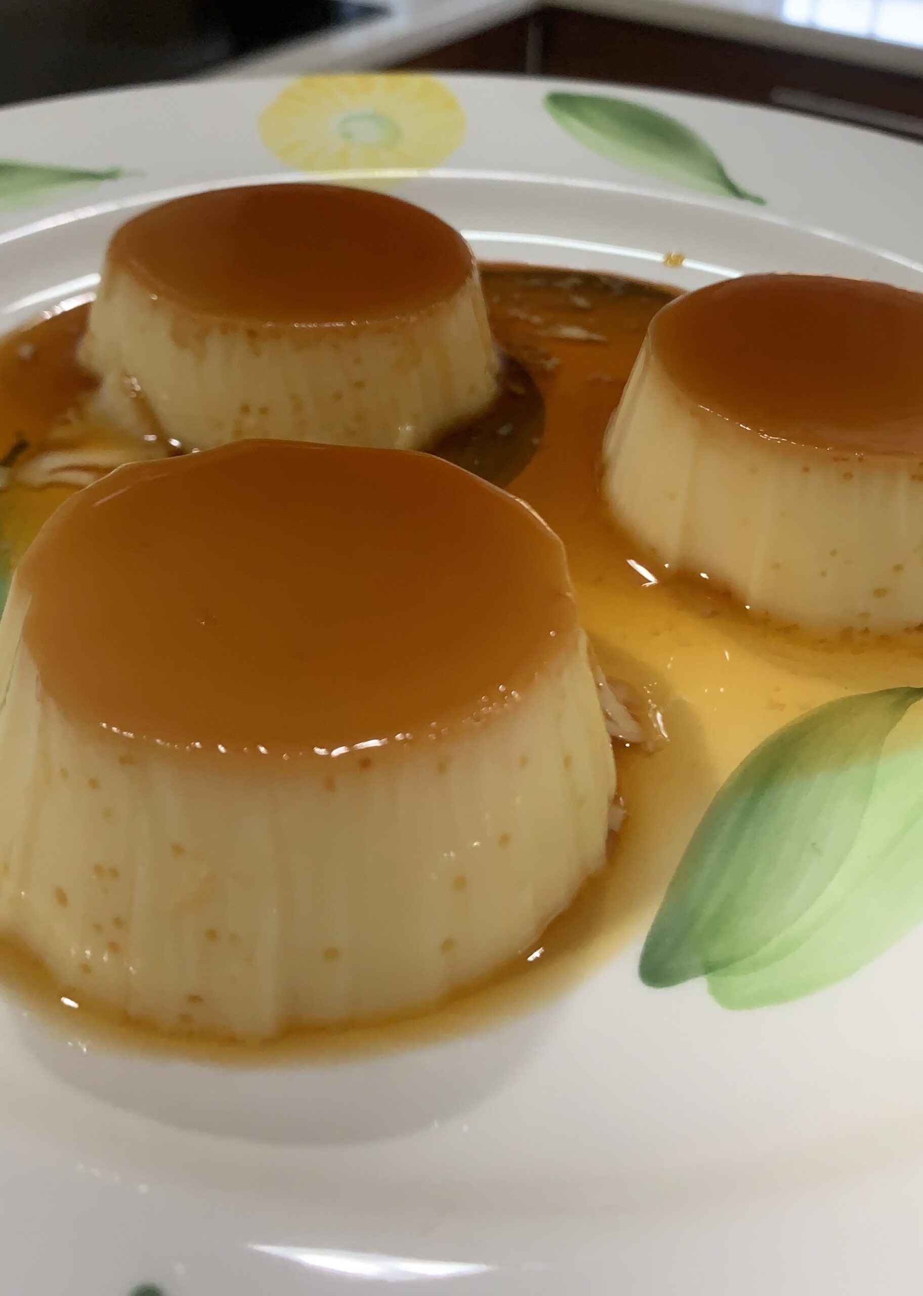 Flan de vainilla
