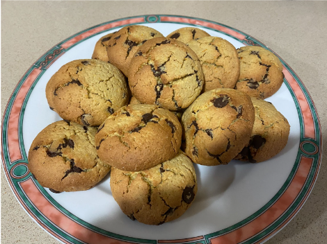 GALLETAS DE CHOCOLATE Y NARANJA