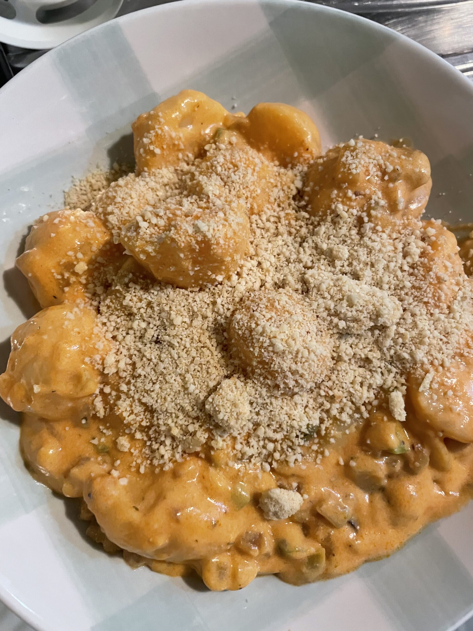 Patatas cremosas con calabacín (Veganas)