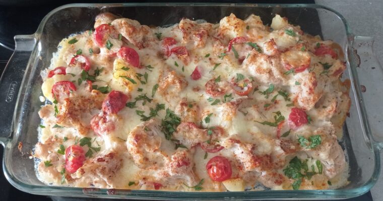 Pastel de coliflor