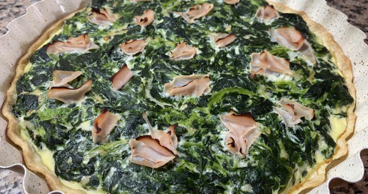 Pastel de espinacas