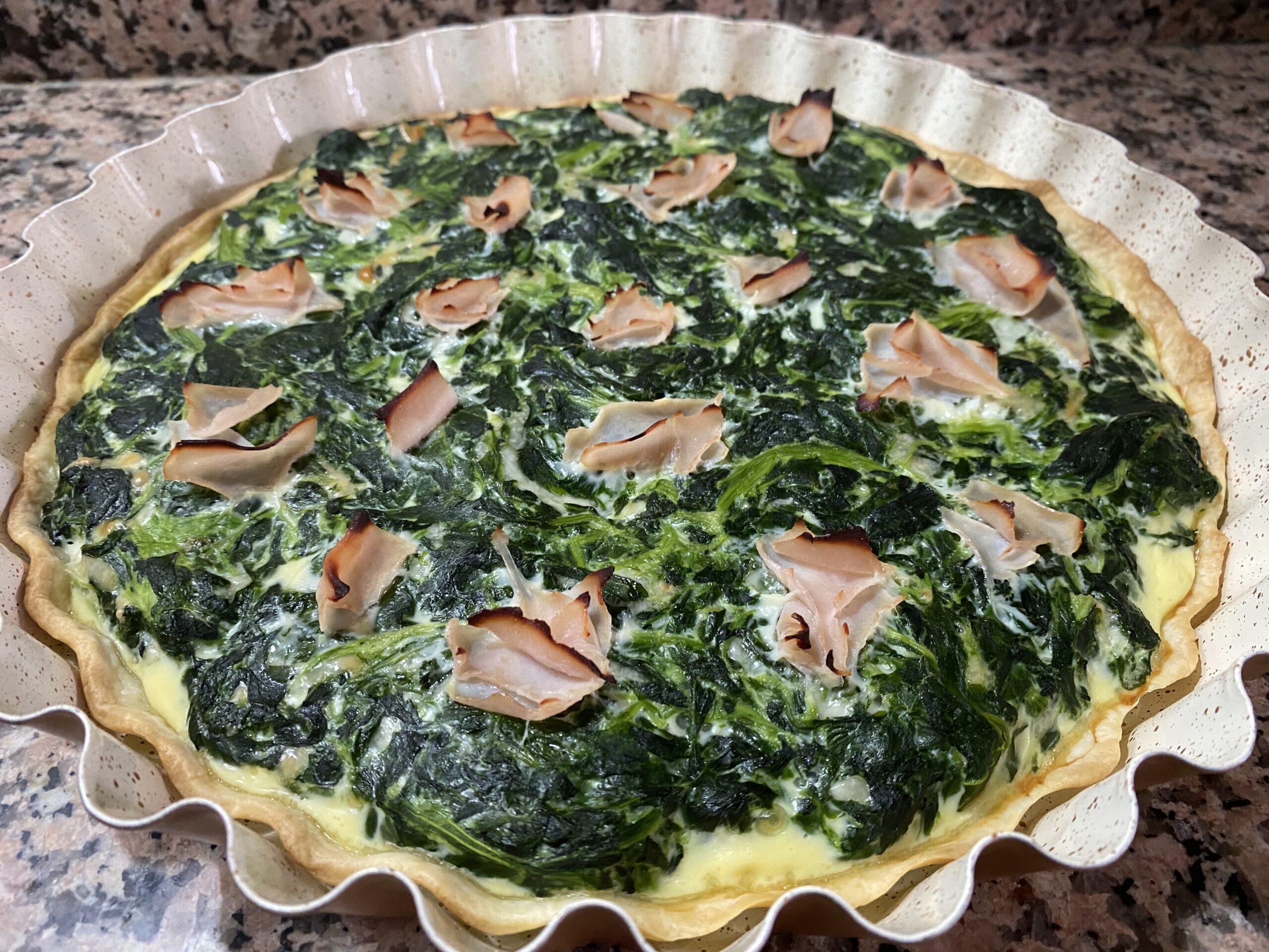 Pastel de espinacas
