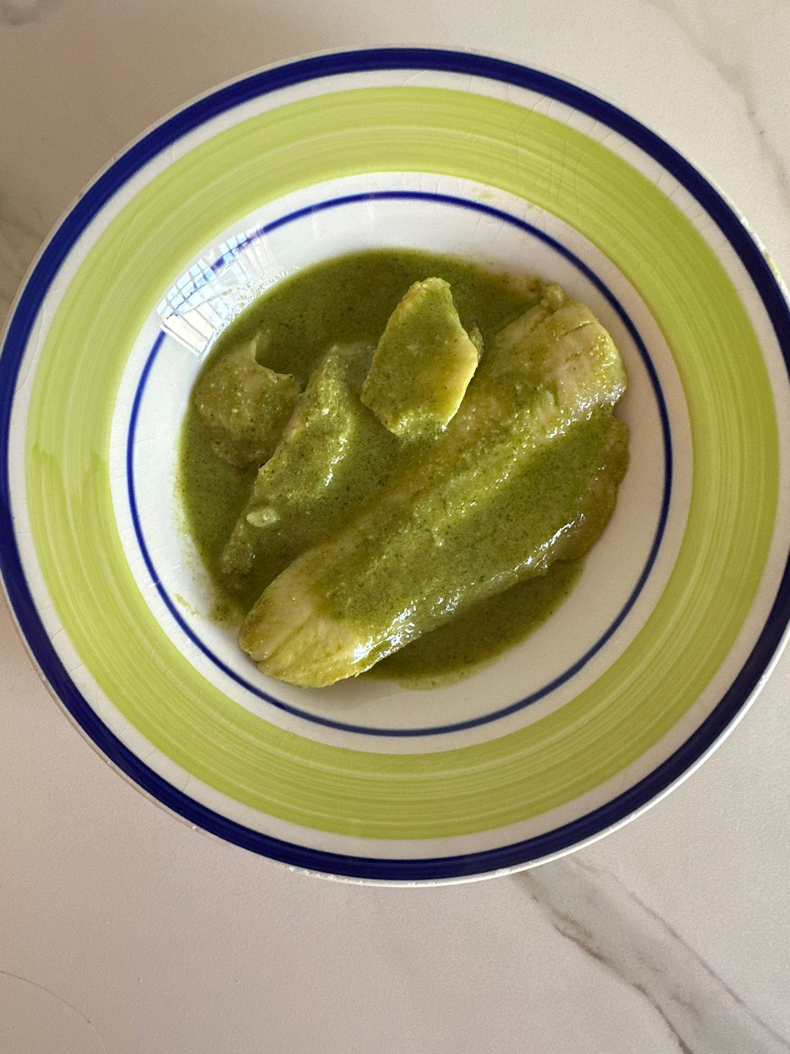Merluza en salsa verde