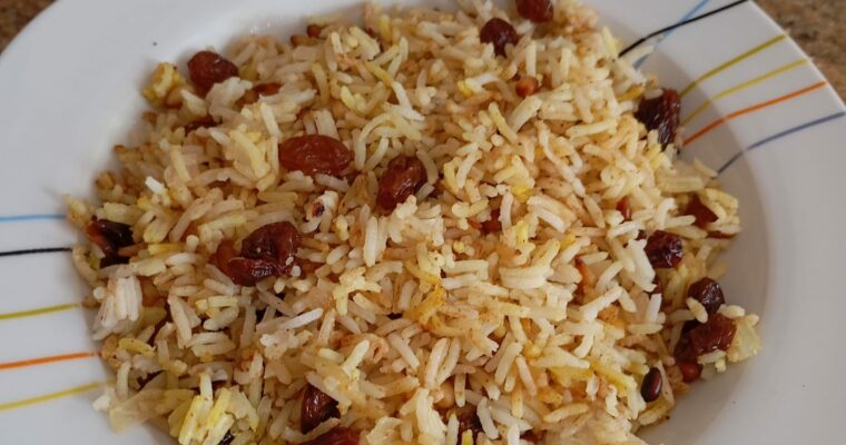 Arroz al estilo marroquí