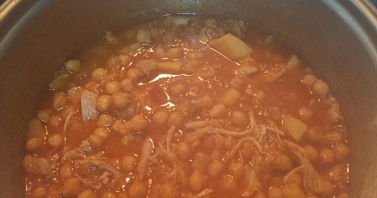 Garbanzos de la casa