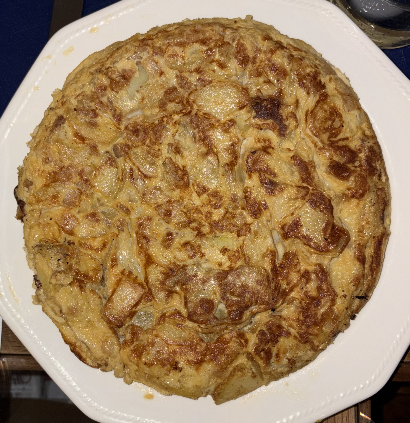 Tortilla de patata en air fryer
