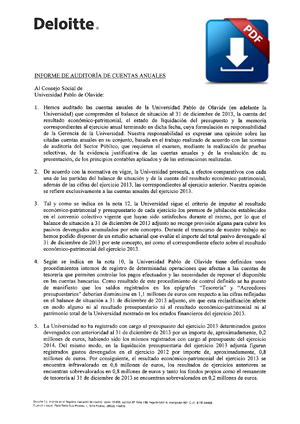 Informde de auditoría independiente - descarga en PDF