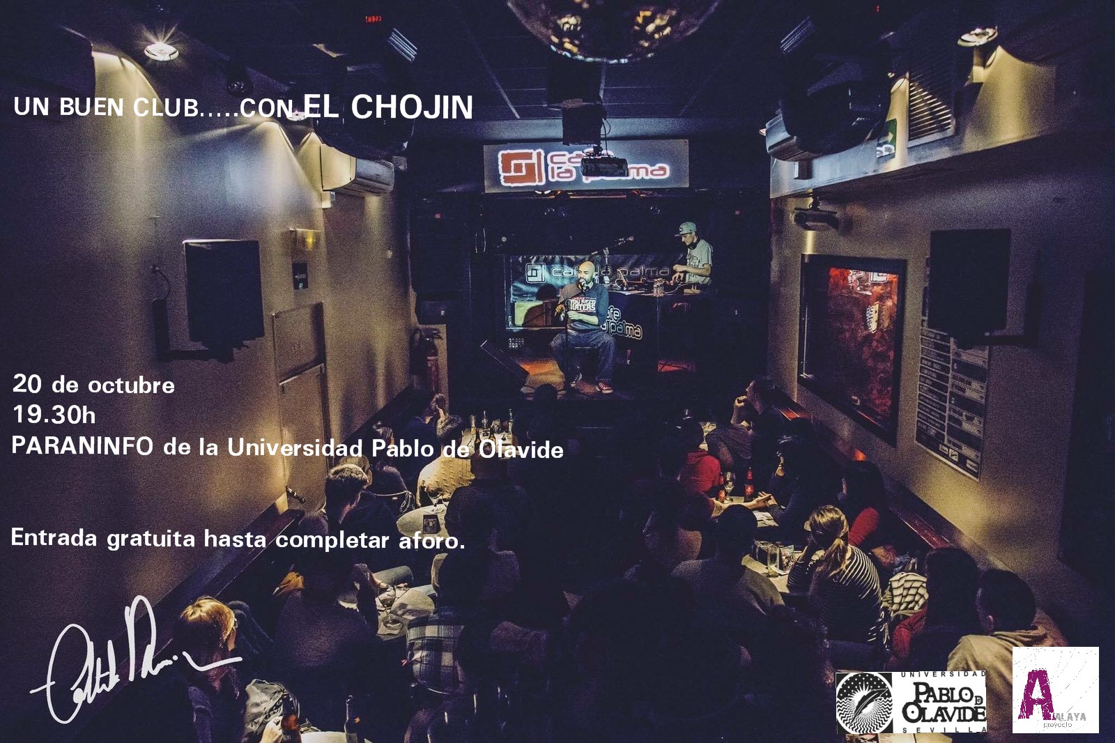 Un Buen Club, con El Chojin