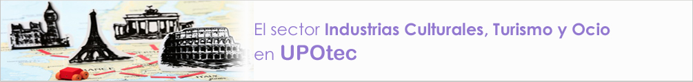 Logo upotec catalogo tecnologico Sector Industrias culturales, ocio y deporte
