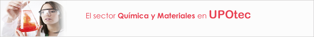Logo upotec catalogo tecnologico Sector Química y materiales