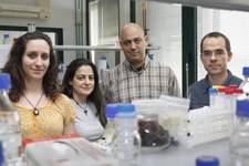 De izq. a dcha.:Mercedes Pérez Jiménez, Mª Jesús Rodríguez Palero, Manuel J. Muñoz Ruiz y Peter Askj