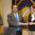 La consejera Elena Cortés y el rector de la UPO Vicente Guzmán La consejera Elena Cortés y el rector de la UPO Vicente Guzmán